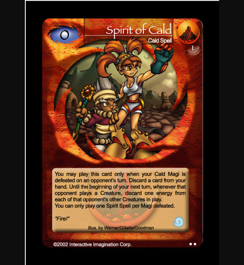 Spirit of Cald - Foil
